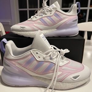adidas originals WMNS ZX 2K Boost 2.0 W  'White Violet Tone'  GZ7824  NWT  Sz. 9